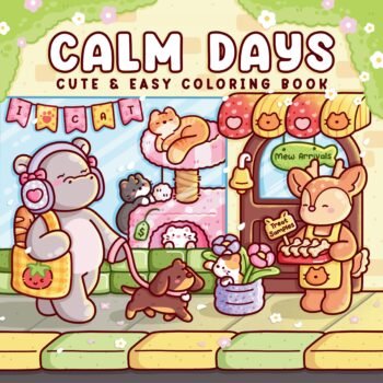 Calm Days coloring book for KIds & Adult Egypt