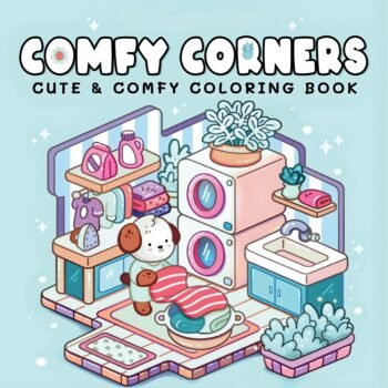 Comfy Corners coloring book for kids & Adult Egypt