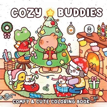 cozy buddies coloring book for KIds & Adult Egypt