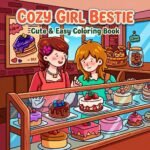 Cozy Girl Bestie coloring book for Kids & Adult Egypt coloring book for kids & Adult Egypt  كتاب التلوين كوزي الترا هاى كوبي