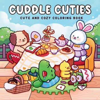 Cozy cuddle cuties coloring book kids & Adult Egypt