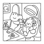 Cozy cuddle cuties coloring book kids & Adult Egypt