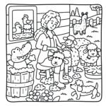 cozy girl & friends coloring book for KIds & Adult Egypt