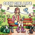 cozygirl life coloring book for KIds & Adult Egypt