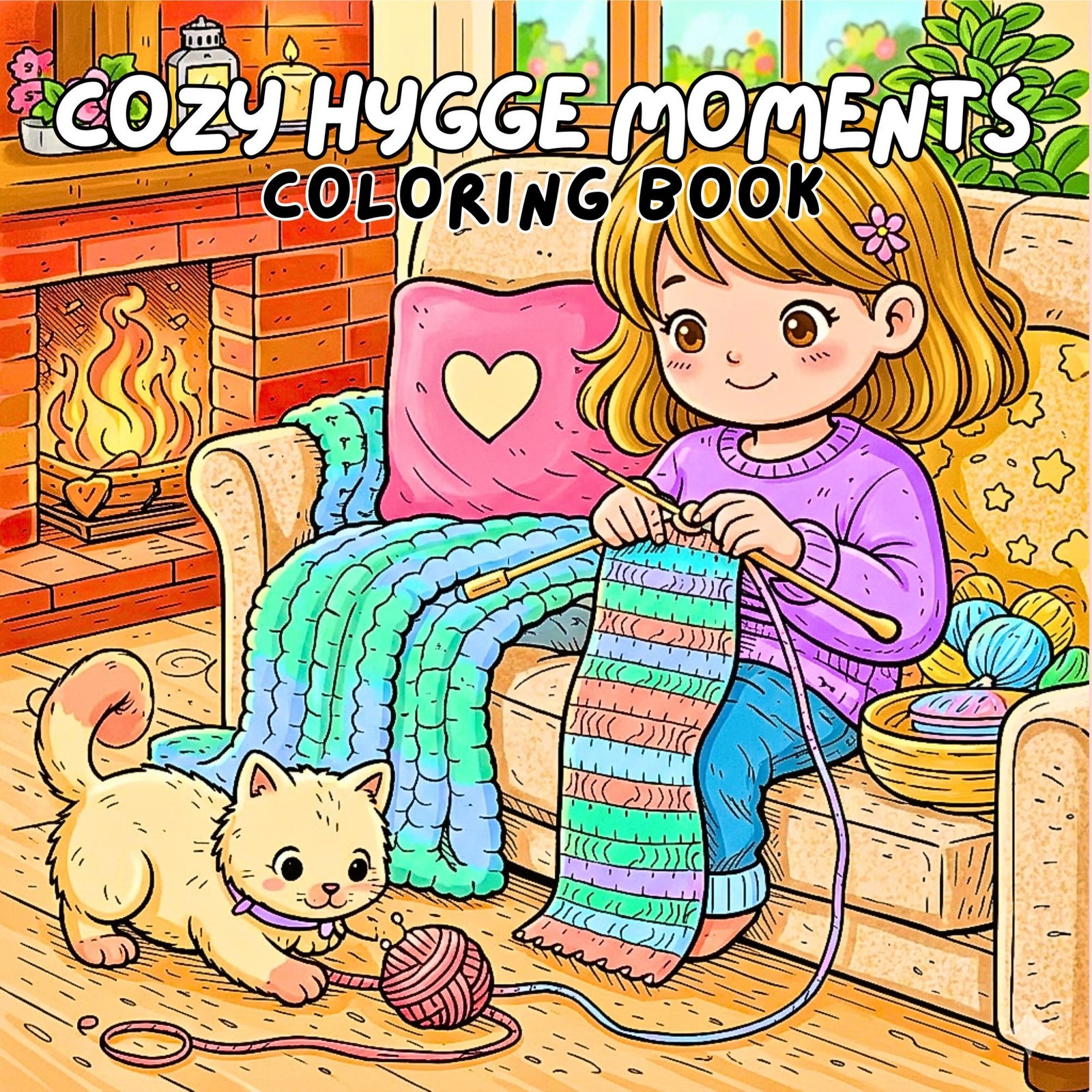 Cozy higge Moments coloring book for kids & Adult Egypt Cozy Higge Moments coloring book for Kids & Adult Egypt coloring book for kids & Adult Egypt كتاب التلوين كوزي الترا هاى كوبي - الصورة 1