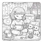 Cozy Higge Moments coloring book for Kids & Adult Egypt coloring book for kids & Adult Egypt كتاب التلوين كوزي الترا هاى كوبي - الصورة 3