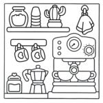 Cozy place coloring book kids & Adult Egypt