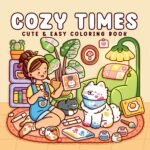 Cozy times coloring book Egypt kids & Adult كتاب التلوين اوقات