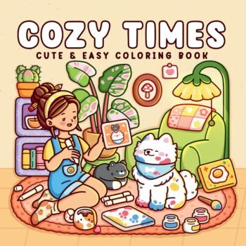 Cozy times coloring book Egypt kids & Adult كتاب التلوين اوقات