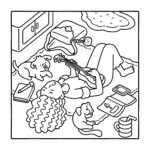 ⁦Cozy teimes coloring book Egypt kids & Adult كتاب التلوين أوقات كوزي الترا كوبي⁩ - الصورة ⁦5⁩