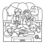 ⁦Cozy teimes coloring book Egypt kids & Adult كتاب التلوين أوقات كوزي الترا كوبي⁩ - الصورة ⁦4⁩