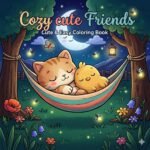 cozy Cute Friends 35 coloring book for kids Adult Egypt