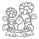 ⁦Cozy Veggie life coloring book for KIds & Adult Egypt كتاب التلوين كوزي الترا هاى كوبي (Copy)⁩ - الصورة ⁦3⁩