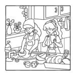 Cozy Warm moments coloring book for Kids & Adult Egypt كتاب التلوين كوزي الترا هاى كوبي - الصورة 3