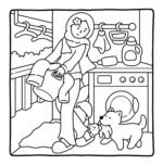 Cozy joy coloring book for Kids & Adult Egypt كتاب التلوين كوزي الترا هاى كوبي - الصورة 3