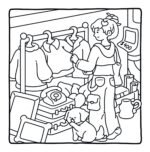 Cozy joy coloring book for Kids & Adult Egypt كتاب التلوين كوزي الترا هاى كوبي - الصورة 4