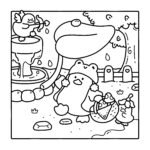 Cozy duck coloring book for Kids & Adult Egypt كتاب التلوين كوزي الترا هاى كوبي - الصورة 4