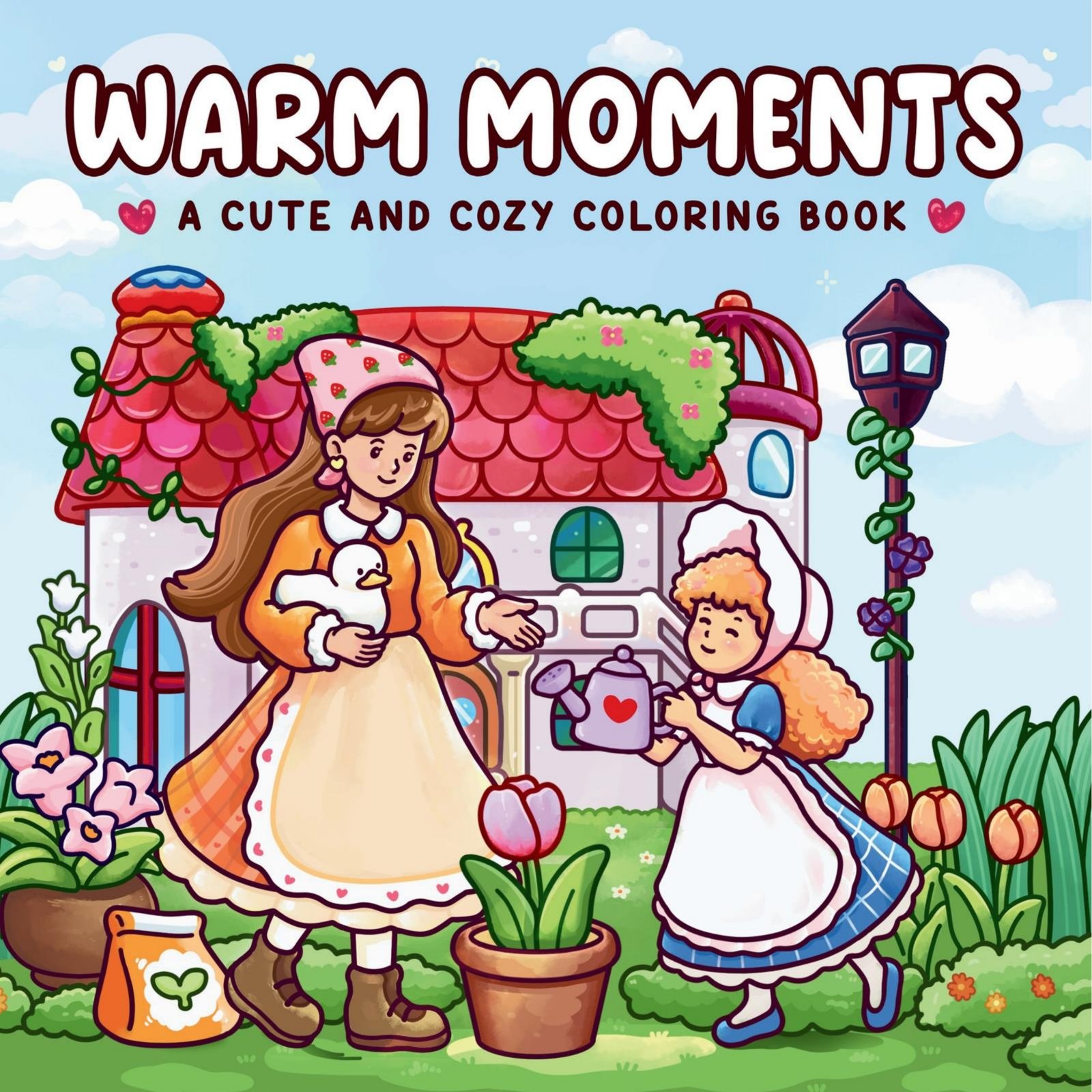 9 Cozy Warm moments coloring book for Kids & Adult Egypt كتاب التلوين كوزي الترا هاى كوبي - الصورة 1