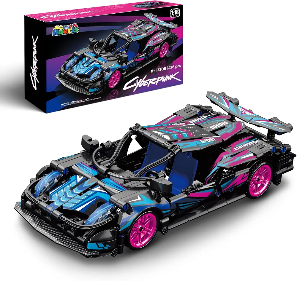81ZfWNU6ywL._AC_UF1000,1000_QL80_FMwebp_ LEGO Pull Back ليجو سيارة بورش ملون بول باك 455 قطعة – لعبة تركيب وتحكم ممتعة - الصورة 1