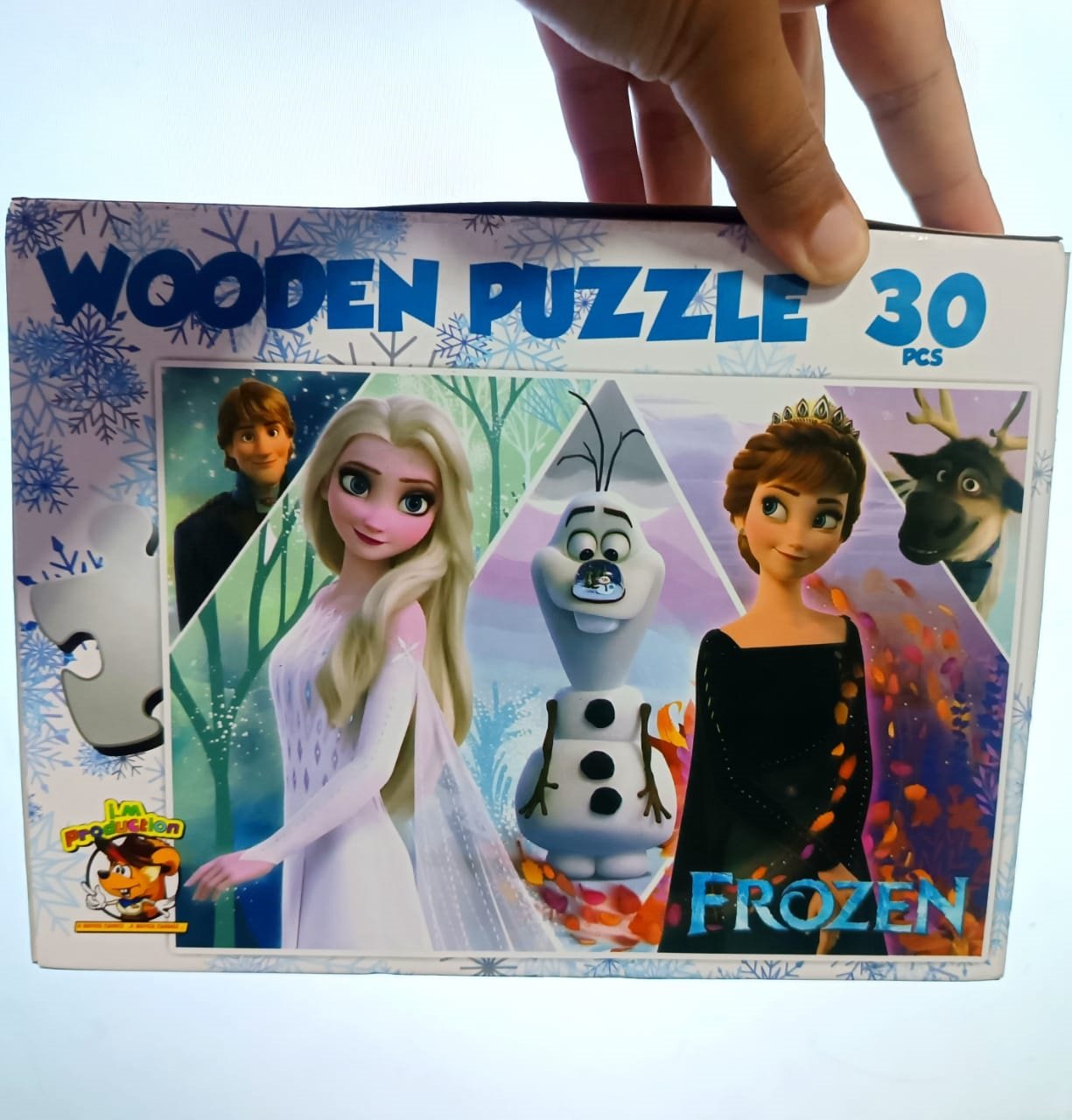 b2a8005c-57cc-40cc-a92b-f61d645992cc Wooden Jigsaw Puzzles Frozen for Adults 30 Piece Puzzle for Adults 30 بازل فروزن خشب قطعة - الصورة 1
