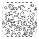 ⁦Cozy FANTACY LAND coloring book for Kids & Adult Egypt كتاب التلوين كوزي الترا هاى كوبي⁩ - الصورة ⁦4⁩