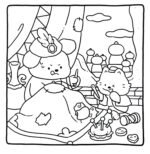 Cozy Joke Tales coloring book for Kids & Adult Egypt كتاب التلوين كوزي الترا هاى كوبي - الصورة 2
