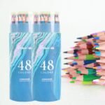 ⁦48 Color Watercolor Pencils Set ألوان خشب مائية 48 لون للرسم والتلوين⁩ - الصورة ⁦2⁩